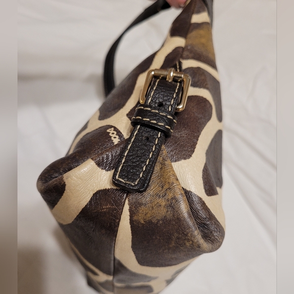 Dooney and Bourke Giraffe Print Shoulder Bag - Picture 13 of 16